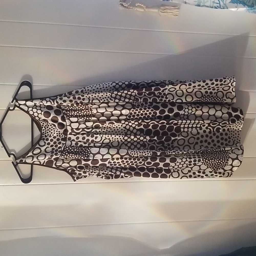 ALYX sleeveless Geo summer dress size 14 polka dot